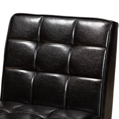 Sanford Wood Dining Chair - Baxton Studio 6 Sanford Wood Dining Chair - Baxton Studio - Image 4