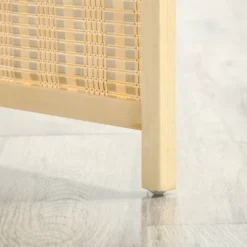 HOMCOM 4-Panel Bamboo Room Divider, 6 Ft Folding Privacy Screen With 2 Display Shelves For Bedroom And Office, Natural -Furniture Shop GUEST d7b3a259 a4bc 4c42 9187 94ed70c0c836