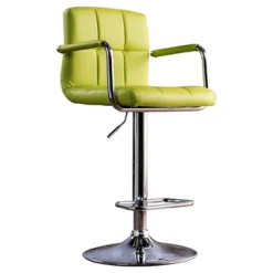 Ethan Adjustable Swivel Barstool With Arms - Furniture Of America -Furniture Shop GUEST d862609a 5f26 4c05 9505 46d8df2777e4