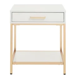 Alios Side Table Gold - OSP Home Furnishings -Furniture Shop GUEST d9aba94e 498c 4701 83a9 16231471bda1