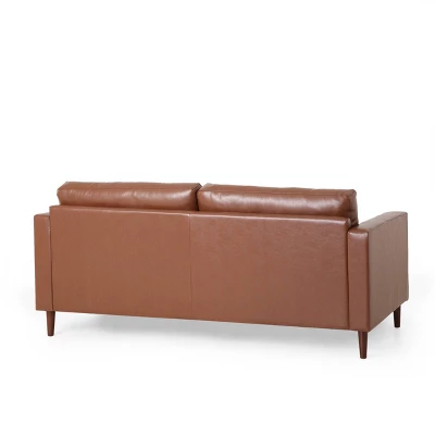 Malinta Contemporary Tufted 3 Seater Sofa - Christopher Knight Home 4 Malinta Contemporary Tufted 3 Seater Sofa - Christopher Knight Home - Image 2