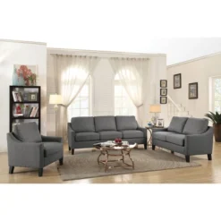 Zapata Sofas Gray - Acme Furniture