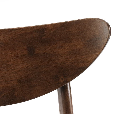 Set Of 2 Landon Wood Dining Chairs With Upholstered Seat - Crosley 6 Set Of 2 Landon Wood Dining Chairs With Upholstered Seat - Crosley - Image 4