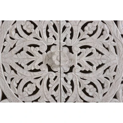 Bree Coastal 4 Door Sideboard White - Treasure Trove Accents 8 Bree Coastal 4 Door Sideboard White - Treasure Trove Accents - Image 6