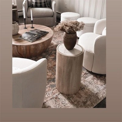 Bella Swivel Barrel Chairs Set Of 2,Contemporary Farmhouse 28'' Seat Width Linen Swivel Chair,Armrest 360° Swivel Nursery Chair-Maison Boucle 8 Bella Swivel Barrel Chairs Set Of 2,Contemporary Farmhouse 28'' Seat Width Linen Swivel Chair,Armrest 360° Swivel Nursery Chair-Maison Boucle - Image 6