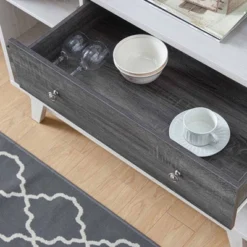 Abrama 2 Drawer Buffet White Oak/Distressed Gray - HOMES: Inside + Out 14 Abrama 2 Drawer Buffet White Oak/Distressed Gray - HOMES: Inside + Out -Furniture Shop GUEST ddf21cee 9157 4c58 bc70 25701fe051cd