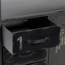 Industrial Wood Buffet Gray - Olivia & May 26 Industrial Wood Buffet Gray - Olivia & May -Furniture Shop GUEST de879f2f 6bcd 4b86 9e6f c9252c0bbe0f