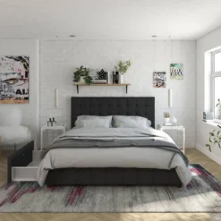 Elizabeth Velvet Upholstered Bed With Storage - CosmoLiving By Cosmopolitan 12 Elizabeth Velvet Upholstered Bed With Storage - CosmoLiving By Cosmopolitan -Furniture Shop GUEST dea76d0f b238 472e b68e fd2fae71f4dc