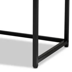 Ardon Bohemian Wood And Metal 2 Door Storage Cabinet With Rattan Light Brown/Black - Baxton Studio -Furniture Shop GUEST debb6005 ea2e 447f 99bd 7d1e404813f3