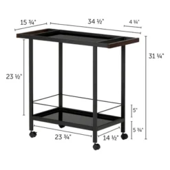 City Life Metal Bar Cart On Wheels Black - South Shore 13 City Life Metal Bar Cart On Wheels Black - South Shore -Furniture Shop GUEST dfb55142 a0ae 48f2 aeae b1a692f6ef9e