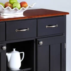 Hutch-Style Buffet Wood/Black/Cherry - Home Styles -Furniture Shop GUEST dfc6a296 3ac4 4918 8f6c 19c4a1b9aaf5