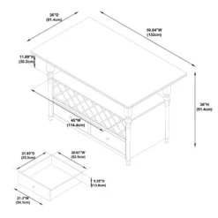 Brayden Counter Table Frost - Powell Company -Furniture Shop GUEST e020866d 803d 4e7f a05a 5d6a089f18e7