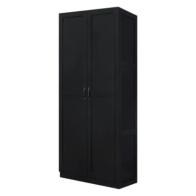 Hopkins Modern 7 Shelf Freestanding Storage Closet - Manhattan Comfort 7 Hopkins Modern 7 Shelf Freestanding Storage Closet - Manhattan Comfort - Image 5