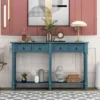 Rectangular Console Table With Drawers And Long Shelf-ModernLuxe -Furniture Shop GUEST e1038067 4219 43d5 87dc 68821e312bc3