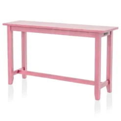 Rockland Counter Height Table With USB Port Antique Pink - HOMES: Inside + Out -Furniture Shop GUEST e10b4af0 36bd 44bf 87c0 9cf0d77266f4