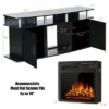 Costway 63'' Fireplace TV Stand W/18'' 1500W Electric Fireplace Up To 70'' Black 2 Costway 63'' Fireplace TV Stand W/18'' 1500W Electric Fireplace Up To 70'' Black -Furniture Shop GUEST e20abbeb 6547 40ea 8f71 05267a3c45dc