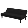 Lorrance 3 Seat Convertible Futon Sofa Bed Black - Serta -Furniture Shop GUEST e2e59998 17b7 4ee7 bc6e c38a374707fa