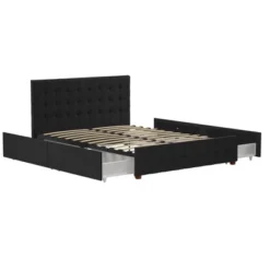 Elizabeth Velvet Upholstered Bed With Storage - CosmoLiving By Cosmopolitan 11 Elizabeth Velvet Upholstered Bed With Storage - CosmoLiving By Cosmopolitan -Furniture Shop GUEST e2ea2451 5d24 4a49 9414 7a0476551bed