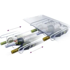 Sorbus Fridge 3 Bottle Wine Rack -Furniture Shop GUEST e4550124 b673 4214 856b 1857af47f677