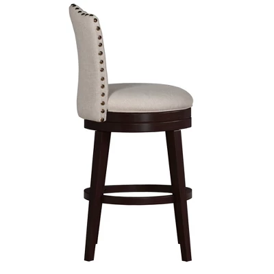 Edenwood Barstool Chocolate/Cream - Hillsdale Furniture 5 Edenwood Barstool Chocolate/Cream - Hillsdale Furniture - Image 3
