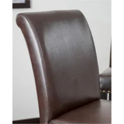 Set Of 2 Christopher Knight Home Lissette Leather Barstool - Brown 6 Set Of 2 Christopher Knight Home Lissette Leather Barstool - Brown -Furniture Shop GUEST e70ad5d2 f1bf 4a99 94ab e9a7159618f0