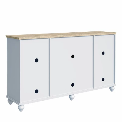 63" Vintage Storage Sideboard Buffet Accent Cabinet - Festivo 5 63" Vintage Storage Sideboard Buffet Accent Cabinet - Festivo - Image 3