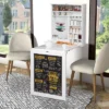 Tangkula Wall Mounted Table Fold Out Convertible Desk With Space Saver Chalkboard 2 Tangkula Wall Mounted Table Fold Out Convertible Desk With Space Saver Chalkboard -Furniture Shop GUEST e8e0a6ce e8a3 4b13 9c14 d8e9ab65572a