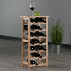 Napa Wine Rack Beech - Winsome 13 Napa Wine Rack Beech - Winsome -Furniture Shop GUEST e8f21ba8 e769 49a1 9a58 6114723d1f32