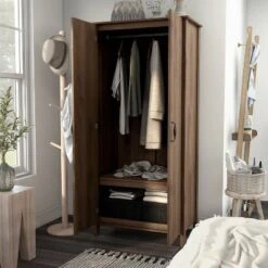 Andreasson Wardrobe Closet Distressed Walnut - HOMES: Inside + Out -Furniture Shop GUEST e9acbf75 7be1 4c2d bac9 bc14aacdf153