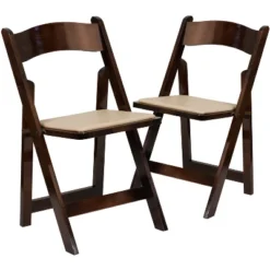 Flash Furniture 2 Pack HERCULES Series Wood Folding Chair With Vinyl Padded Seat -Furniture Shop GUEST eafc7683 8fa5 4d9b 9af0 80ae79d49c75