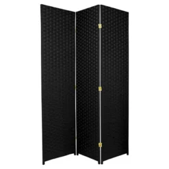 6 Ft. Tall Woven Fiber Room Divider (3 Panels) - Oriental Furniture 7 6 Ft. Tall Woven Fiber Room Divider (3 Panels) - Oriental Furniture -Furniture Shop GUEST eb47ec75 4c20 42c5 98ba 912d6fc1b403
