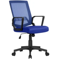 Yaheetech Adjustable Mid-Back Office Chair Computer Chair With Wheels 21 Yaheetech Adjustable Mid-Back Office Chair Computer Chair With Wheels -Furniture Shop GUEST eccb47b9 2acb 44c5 bb29 6a31202a71cc