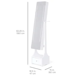 Best Choice Products Full Length LED Mirrored Jewelry Storage Organizer Cabinet W/ Interior & Exterior Lights 16 Best Choice Products Full Length LED Mirrored Jewelry Storage Organizer Cabinet W/ Interior & Exterior Lights -Furniture Shop GUEST ed52fe78 d37b 449a 96a1 5709671c3fe3