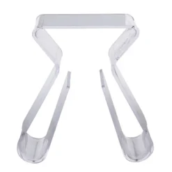 Acrylic End Table With Magazine Rack - Baxton Studio