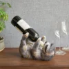 True Sloth Polyresin Wine Bottle Holder, Felt Base, Set Of 1, Grey, Holds 1 Standard Wine Bottle, Novelty Wine Decor -Furniture Shop GUEST ed91c7cd f80e 453c 92ff 8bc89268d288