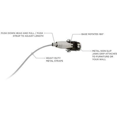 Mount-It! Furniture Anti-Tip Anchor, Steel Child Safety Straps | Secure Wall Anchors For Bookshelf, Dresser, Earthquake Protection For Babies And Pets 3 Mount-It! Furniture Anti-Tip Anchor, Steel Child Safety Straps | Secure Wall Anchors For Bookshelf, Dresser, Earthquake Protection For Babies And Pets