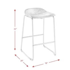 2pc Galloway Metal Barstool Set - Picket House Furnishings -Furniture Shop GUEST eed6e9fe 8fc2 4f5b a3d7 c1ae31b6f7c2