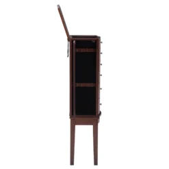 Francesca Jewelry Armoire Merlot Brown - Powell Company -Furniture Shop GUEST ef22f921 6e55 49f0 a560 b5555f43c3f4
