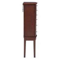 Francesca Jewelry Armoire Merlot Brown - Powell Company -Furniture Shop GUEST f20f052f 6366 49a0 a868 3a532cb0b78e