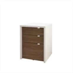 Liber - T 2 Reversible Desk Panels With 3 Drawer Filing Cabinet White/Walnut - Nexera 7 Liber - T 2 Reversible Desk Panels With 3 Drawer Filing Cabinet White/Walnut - Nexera -Furniture Shop GUEST f246cd8c 18fd 4e9a b249 c1095b44bff9