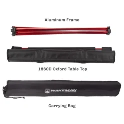 Leisure Sports Outdoor Folding Camp Table With Carry Bag - Black 14 Leisure Sports Outdoor Folding Camp Table With Carry Bag - Black -Furniture Shop GUEST f334002b 3ac8 4a1f bee1 203abe7489d6