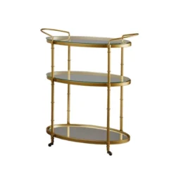 Lauren Bar Cart Antique Gold -Furniture Shop GUEST f3768fae 6e8b 45c8 9b0d e0dc122832ff