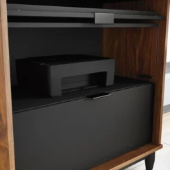 Harvey Park Computer Cabinet Grand Walnut - Sauder -Furniture Shop GUEST f4570f5d 65b7 426e b3b7 dad7c0cad066