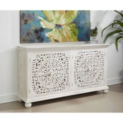 Bree Coastal 4 Door Sideboard White - Treasure Trove Accents 11 Bree Coastal 4 Door Sideboard White - Treasure Trove Accents -Furniture Shop GUEST f5870401 77ae 4ff1 857f 690204b2fae3