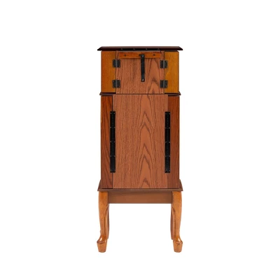 Marie Jewelry Armoire Oak - Powell Company 9 Marie Jewelry Armoire Oak - Powell Company - Image 7