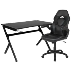 Flash Furniture Gaming Desk And Racing Chair Set With Cup Holder, Headphone Hook & 2 Wire Management Holes 30 Flash Furniture Gaming Desk And Racing Chair Set With Cup Holder, Headphone Hook & 2 Wire Management Holes -Furniture Shop GUEST f702ca34 7b2e 488d 91a4 37953ccf79a0