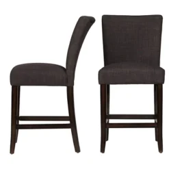 Set Of 2 24" Quinby Counter Height Barstools Wood - Inspire Q -Furniture Shop GUEST f728afcf fdc5 4183 97e7 9e87184fd100