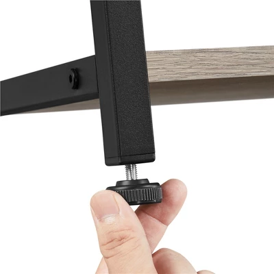 Yaheetech Vintage Kitchen Island Baker's Rack With Power Outlet Utility Microwave Stand 6 Yaheetech Vintage Kitchen Island Baker's Rack With Power Outlet Utility Microwave Stand - Image 4