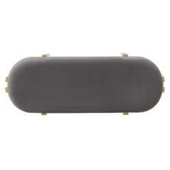 Lepape Upholstered Bench Gray Velvet - Inspire Q 14 Lepape Upholstered Bench Gray Velvet - Inspire Q -Furniture Shop GUEST f918afba ba81 48d7 a99a 42d316999bff