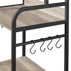 Yaheetech 59" Kitchen Storage Rack With Cabinet And Shelves -Furniture Shop GUEST f95cc77a 2dea 4305 8f44 06844d70262f